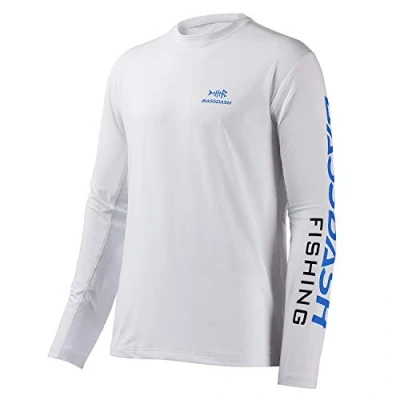 Image of Bassdash Fishing T Shirts for Men UV Sun Protection UPF 50+ Long Sleeve Tee Shirt