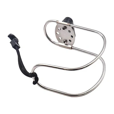 Image of balikha Horseshoe Bracket Life Buoy Ring Holder Stainless Steel Lifebuoy for Marine Boat Ship