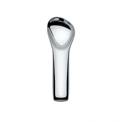 Image of Alessi Koki VS05 Design Ice Cream Scoop, 18/10 Stainless Steel, Silver, 17.60 x 5.60 3 cm