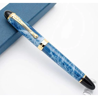 Image of JINHAO X450 Fountain Pen M Nib (Green Marble)