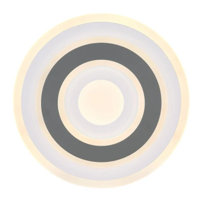 Image of Globo LED ceiling lamp Sabatino, Ø 30 cm, white/anthracite, CCT