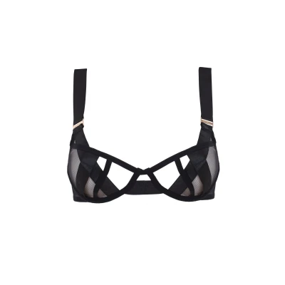 Image of Bluebella Sawyer BRA Underwired bra, Women&#039;s, Size: 38F, Black