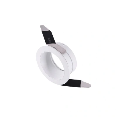 Image of Accentplus GU10 60mm Round Fixed Matt White Downlight Integral LED