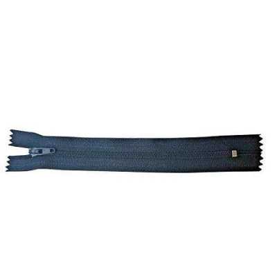 Image of Nylon Zips 5&#039;&#039; 6&#039;&#039; 7&#039;&#039; 8&#039;&#039; 9&#039;&#039; 10&#039;&#039; Assorted Colors Closed Ended Sewing. (Navy, 7)