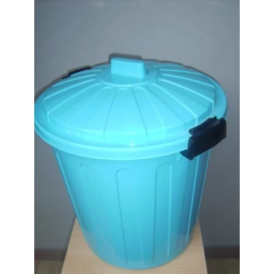 Image of RSW Large 50 Litre Storage Bin with Side Clips Blue