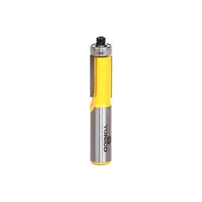 Image of Yonico 14147 Flush Trim Router Bit, Diameter: 1/2&quot;, Cutting Height: 1&quot; 1/2&quot; Shank