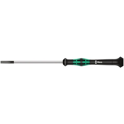 Image of Wera 05117993001 0.3 x 1.8 40 mm 2035 Screwdriver for Slotted Screws Silver