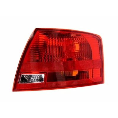 Image of 8E9945096C, 8E9945096E, 8E9945096G Rear light TYC 11 11183 01 2 Right Outer section without bulb holder AUDI: A4 B7 Avant
