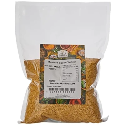 Image of Old India Mustard Seeds Yellow 1kg