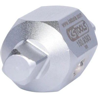 Image of KS Tools 150.9393 Drain plug key, 8mm+3/8&quot; square