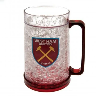 Image of West Ham United F.C. Plastic Freezer Tankard Official Merchandise