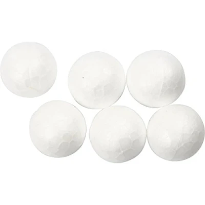 Image of Small Polystyrene Balls, D: 1,5 cm, 200 Pieces