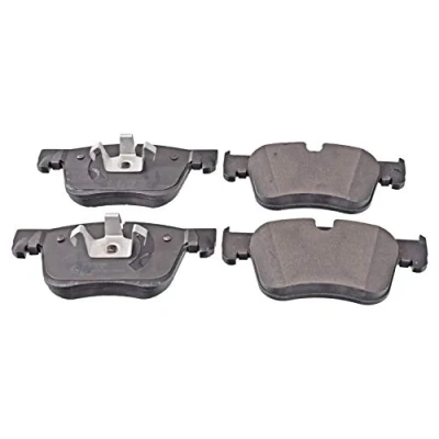 Image of 1619791180 Brake pad set BLUE PRINT ADP154212 Front Axle prepared for wear indicator with piston clip PEUGEOT: 308 II Hatchback, SW 2