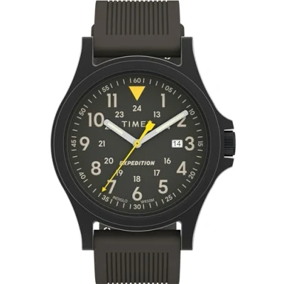 Image of Timex Men Analog Quartz Watch with Silicone Strap TW4B300009J