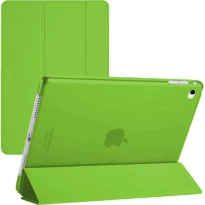 Image of TechDealsUK iPad Air (1st Generation ONLY) 2013 A1474 A1475 A1476 Smart Case with Magnetic Wake/Sleep 1 (Green)