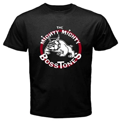 Image of The Mighty Bosstones T Shirt Graphic Printed Top Tee for Men Black 3XL