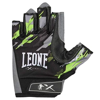 Image of LEONE 1947, Lifter Gloves, Unisex Adult, Black, XXS/XS, GK200