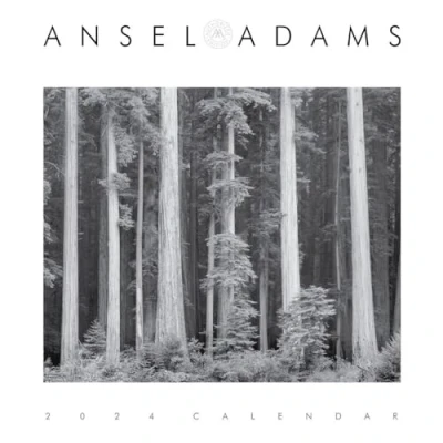 Image of Ansel Adams 2024 Engagement Calendar: Authorised Edition: 12 Month Nature Photography Collection (Weekly Calendar and Planner)