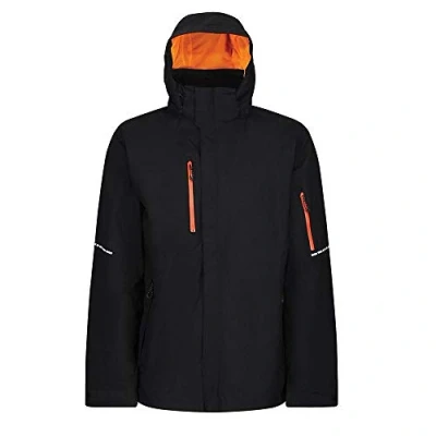 Image of Regatta Professional Men&#039;s Water Repellent X Pro Exosphere II Shell Jacket Black Magma, Size: Xxl