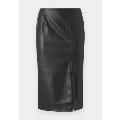Image of Noisy May Clara HW SLIT MIDI Length Aline skirt, Women&#039;s, Size: 8, Black