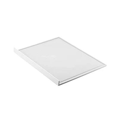 Image of Guzzini Non Slip Chop Cutting Board, White, 29.4x2x0.5 cm