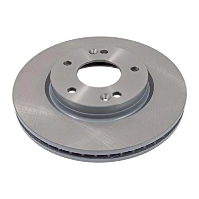 Image of 5171226000, 517123B000 Brake disc FEBI BILSTEIN 31360 Front Axle 276mm 26mm 5 Hole 114,3mm internally vented Coated HYUNDAI: Santa Fe I