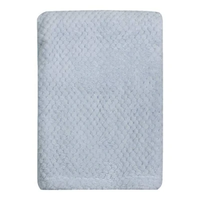 Image of Baby Babies Newborn Mini Waffle Blanket Wrap Pram Cot Crib Basket Throw BABYTOWN, Blue, M