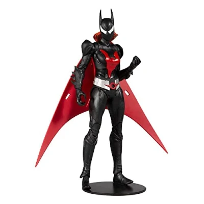 Image of McFarlane Toys, 7 Inch DC Batman Beyond Batwoman Action Figure with 22 Moving Parts, Collectible Unique Character Card Ages 12+