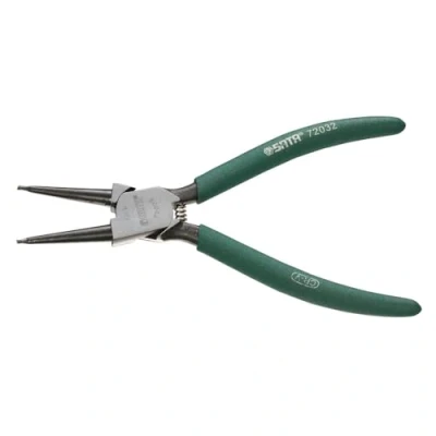 Image of SATA ST72033ST German Style Internal Snap Ring Pliers, Straight 9&quot; with Chrome Vanadium Alloy Steel (Cr V) for Exceptional Strength and Durability