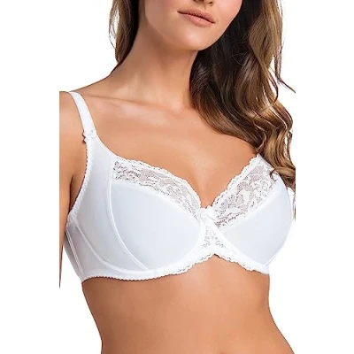 Image of Teyli Women&#039;s Estel Bra, White, 32C