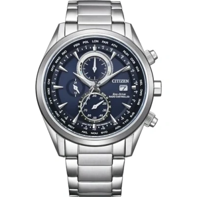Image of Citizen Men&#039;s Chronograph Eco Drive Watch with Stainless Steel Strap AT8260 85L