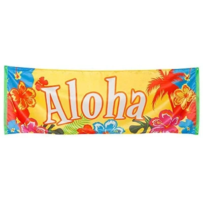Image of Boland Hawaiian “Aloha Banner (74 x 220 cm)
