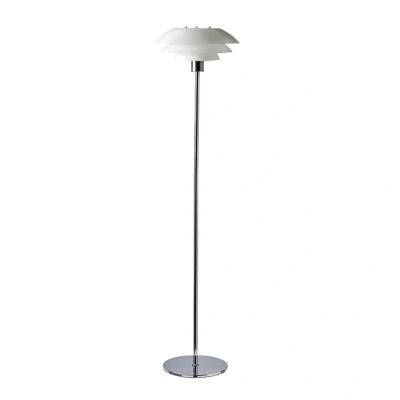 Image of Dyberg Larsen DL31 floor lamp, glass, chrome