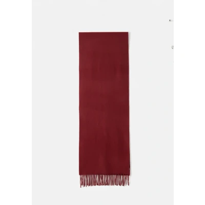 Image of GANT Mens Wool Scarf (Plumped Red)