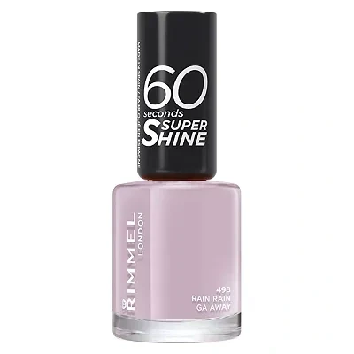 Image of Rimmel 60 Seconds Super Shine Nail Polish Rain Go Away