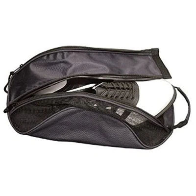 Image of Longridge Black Mesh Golf Shoe Bag