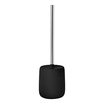 Image of Blomus Toilet Brush, Ceramic, Black, Standard Size