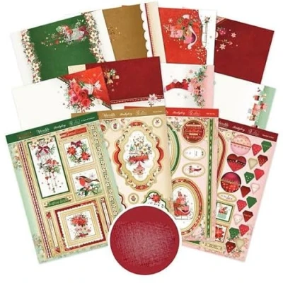 Image of Hunkydory A Heartwarming Christmas Luxury Topper Collection HEARTXMAS101