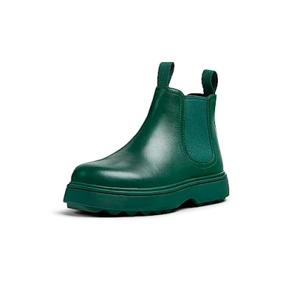 Image of Camper Norte Kids K900149 chelsea boot, Green 015, 12.5 UK Child