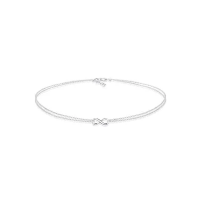Image of Elli Necklace Women Infinity Symbol Trend in 925 Sterling Silver
