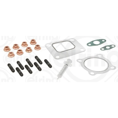 Image of OM906 Mounting Kit, charger ELRING 715.640 with gaskets/seals bolts/screws MERCEDES BENZ: UNIMOG