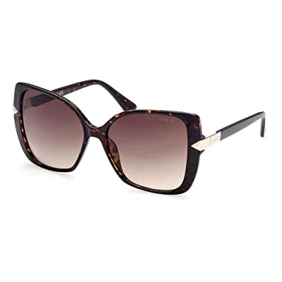 Image of Guess GU7820 52F dark havana 56/15/135 WOMAN Sunglasses