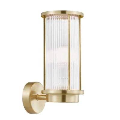 Image of Nordlux Linton Wall Light Brass Outdoor E27 Homeware Lighting Décor 220 240V IP54 Class 1 (Earth Contact)