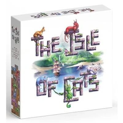 Image of The Isle of Cats Award Winning Family Board Game About Rescuing for Adults and 1 4 Players, Ages 8+ Easy to learn by City Games