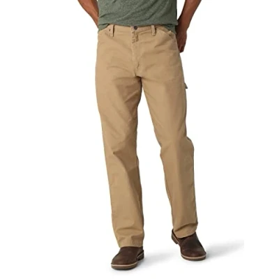 Image of Wrangler Authentics Men&#039;s Classic Carpenter Jean, Acorn, 33W x 32L