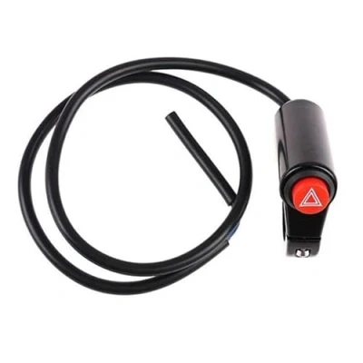 Image of Hazard Light Switch Button Motorbike Quad Flash Warning Emergency Lamp