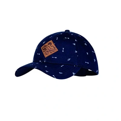 Image of Buff Baseball Cap Arrows Denim Dark Blue, One Size