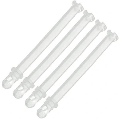 Image of SPARES2GO Milk Aspiration Tube Pipe Compatible with DeLonghi Nespresso Lattissima Coffee Machine EN550 EN520 EN560 (Pack of 4)