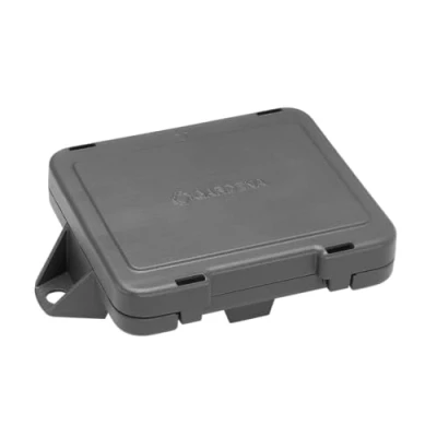 Image of GARDENA winter box for cable: storage the cable ends of robotic Mower boundary wire, plastic protects protection from weather, Lawn Accessories (4056 20)