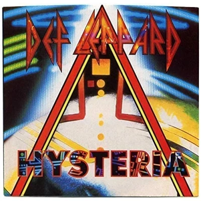 Image of Def Leppard .Hysteria. Iconic Album Cover Poster Various Sizes (A4 Size 21 x 29 cms)